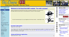 Desktop Screenshot of pack890.com